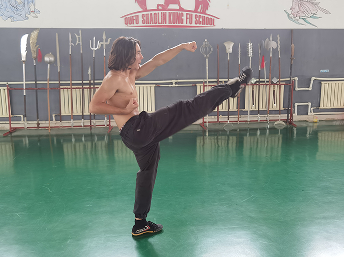 Johan-Switzerland-1month Kung Fu Training in China