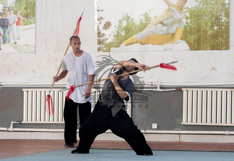 Baji class training spear