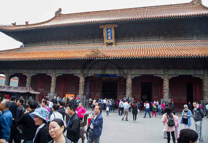 Inside the Confucius Temple