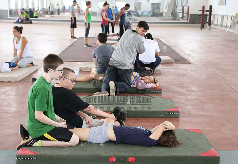 Russian kids training china