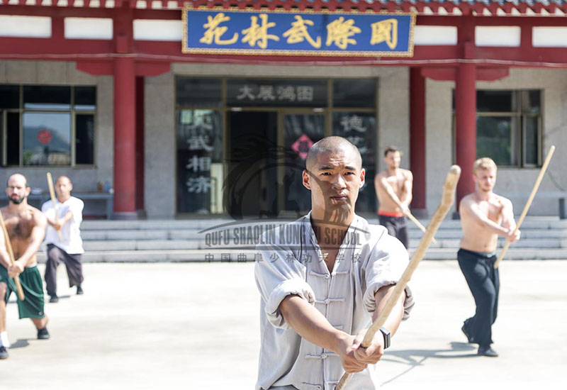 Shaolin Kung Fu Staff Group