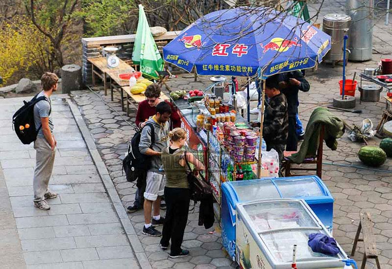 Snack booth China