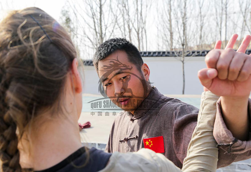 Wing Chun master teaching