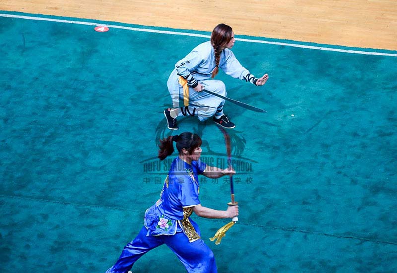 Wushu Zhengzhou Competition lia performing