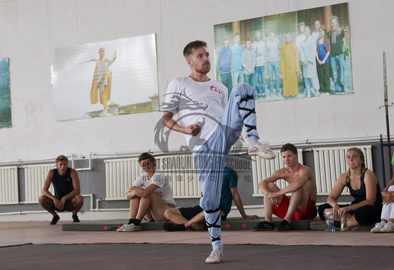 german student in china kungfu