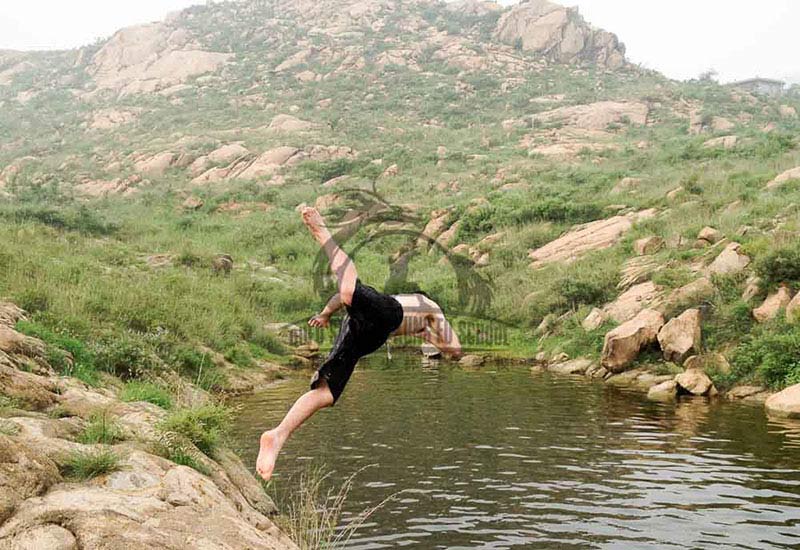 happy time in the lake