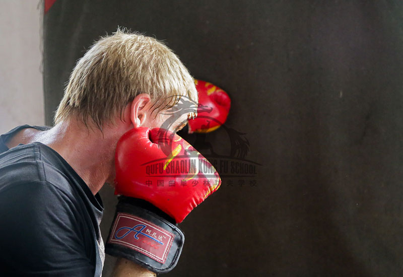 kickboxing Sanda punch hit