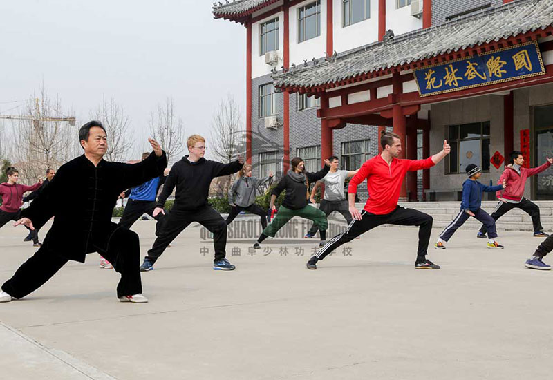 kung fu school training Tai Chi
