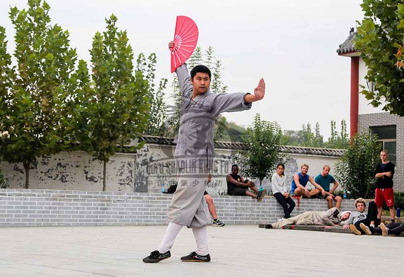 kung fu student in china