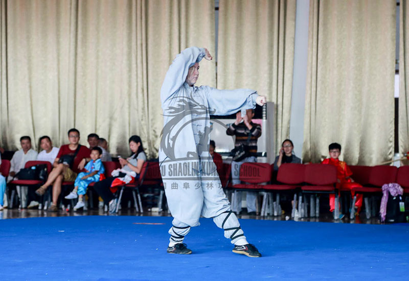 kung fu student in china school