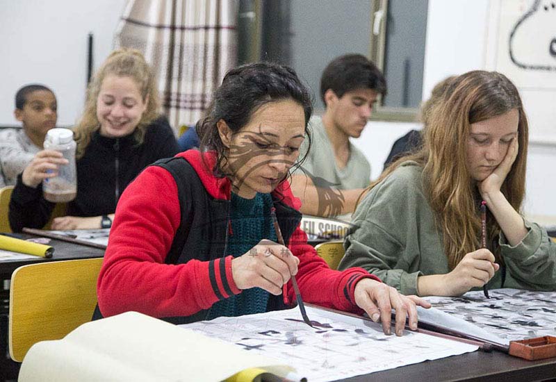 learning chinese Calligraphy