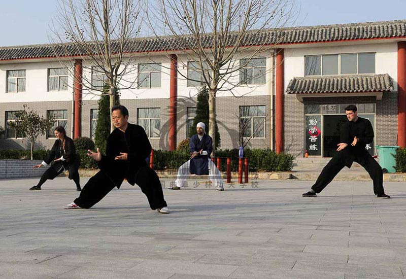 old master teaching Tai Chi