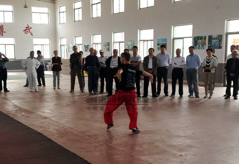 wushu students in china