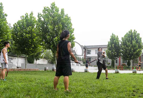 Nunchucks training